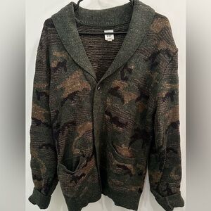 Gap Camo oversized Cardigan